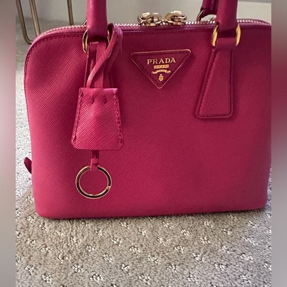 PRADA Promenade Bag Saffiano Leather Small - Picture 3 of 10